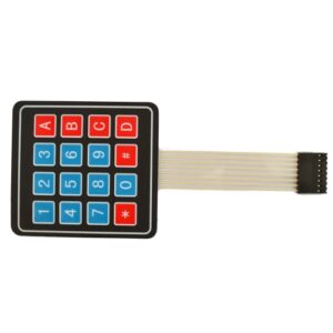 16 Key Membrane Switch Keypad Keyboard 4×4 Matrix Array PRO56 ,R12