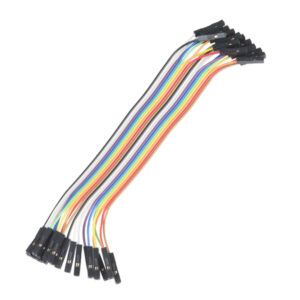Female to Female Jumper Wires 20cm (Pack of 20) PRO54