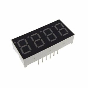 4 Digit 7-Segment LED Display DIP Common